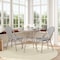 Flash Furniture Marseille French Bistro 31.5in. Table, Blk/Wht Textilene, Glss Top w/2 Stack Chairs - Light Natural SDA-AD641011-80-2107-BLKWH-LTNAT-GG - alternate 1